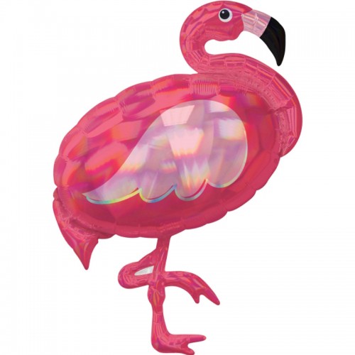 Balão Flamingo Iridescente